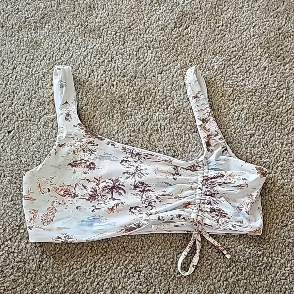 L Space Wilder Bikini Top Tropical Cream XL